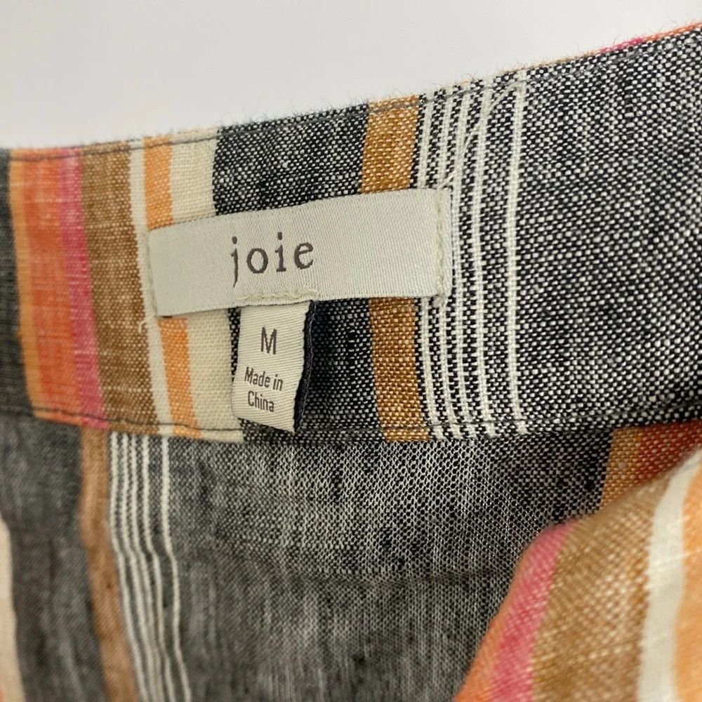 joie Rosabel Halter 100% Linen Tiered Maxi Dress Nordstrom size medium - Picture 14 of 16